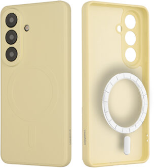 Imoshion Color Backcover met MagSafe voor de Samsung Galaxy S26 - Vanilla Geel