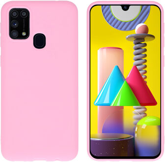 Imoshion Color Backcover Samsung Galaxy M31 hoesje - Roze