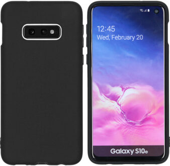 Imoshion Color Backcover Samsung Galaxy S10e hoesje - Zwart