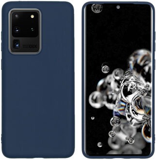 Imoshion Color Backcover Samsung Galaxy S20 Ultra hoesje - Donkerblauw
