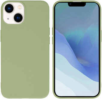 Imoshion Color Backcover voor de Apple iPhone 14 - Olive Green Groen