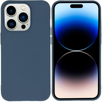 Imoshion Color Backcover voor de Apple iPhone 14 Pro - Donkerblauw