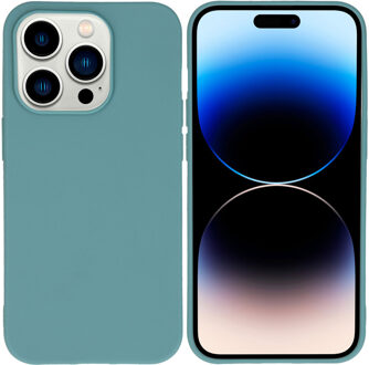 Imoshion Color Backcover voor de Apple iPhone 14 Pro - Donkergroen