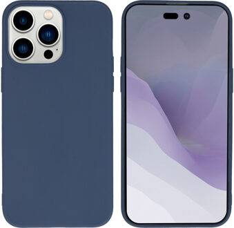 Imoshion Color Backcover voor de Apple iPhone 14 Pro Max - Donkerblauw