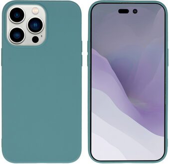 Imoshion Color Backcover voor de Apple iPhone 14 Pro Max - Donkergroen