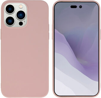 Imoshion Color Backcover voor de Apple iPhone 14 Pro Max - Dusty Pink Lichtroze