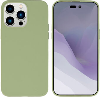 Imoshion Color Backcover voor de Apple iPhone 14 Pro Max - Olive Green Groen