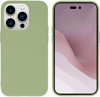 Imoshion Color Backcover voor de Apple iPhone 14 Pro - Olive Green Groen