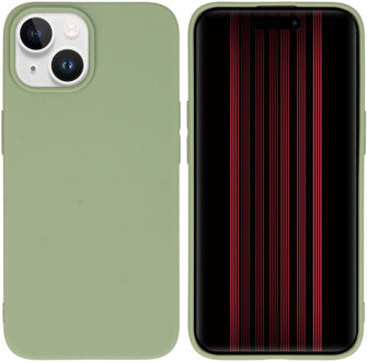 Imoshion Color Backcover voor de Apple iPhone 15 - Olive Green Groen