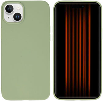 Imoshion Color Backcover voor de Apple iPhone 15 Plus - Olive Green Groen