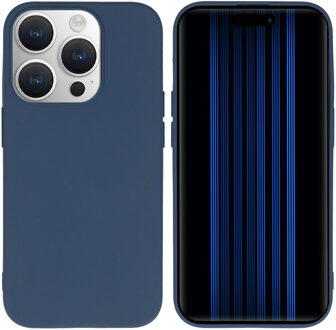 Imoshion Color Backcover voor de Apple iPhone 15 Pro - Donkerblauw