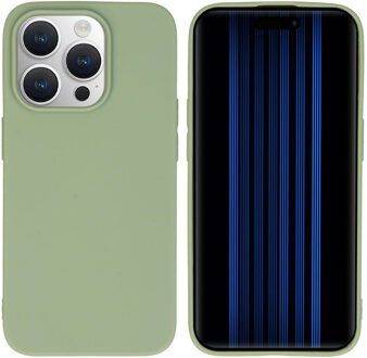 Imoshion Color Backcover voor de Apple iPhone 15 Pro - Olive Green Groen
