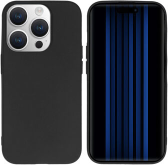 Imoshion Color Backcover voor de Apple iPhone 15 Pro - Zwart