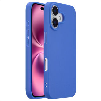 Imoshion Color Backcover voor de Apple iPhone 16 - Cobalt Blue Blauw