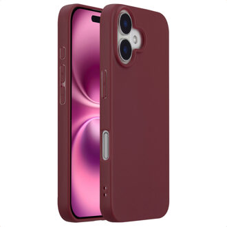Imoshion Color Backcover voor de Apple iPhone 16 - Wine Red Donkerrood