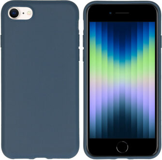 Imoshion Color Backcover voor de Apple iPhone SE (2022 / 2020) / 8 / 7 - Donkerblauw