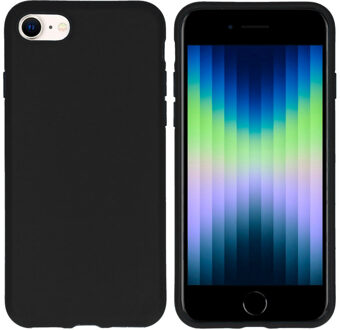 Imoshion Color Backcover voor de Apple iPhone SE (2022 / 2020) / 8 / 7 - Zwart