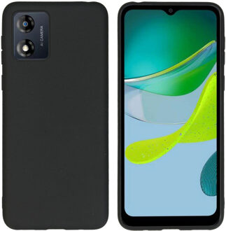 Imoshion Color Backcover voor de Motorola Moto E13 - Zwart