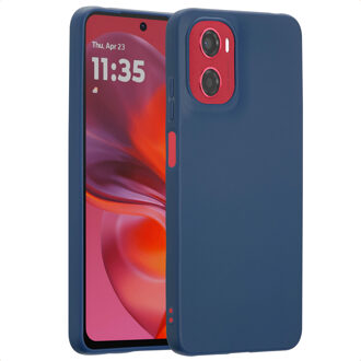 Imoshion Color Backcover voor de Motorola Moto G05 / E15 - Donkerblauw