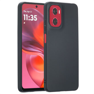 Imoshion Color Backcover voor de Motorola Moto G05 / E15 - Zwart