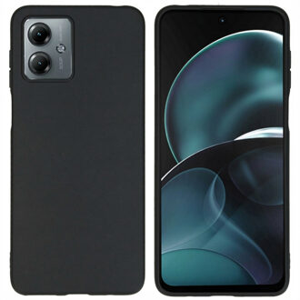 Imoshion Color Backcover voor de Motorola Moto G14 - Zwart