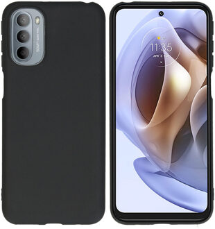Imoshion Color Backcover voor de Motorola Moto G31 / G41 - Zwart