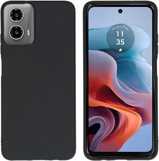 Imoshion Color Backcover voor de Motorola Moto G34 - Zwart