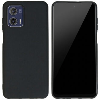 Imoshion Color Backcover voor de Motorola Moto G73 - Zwart