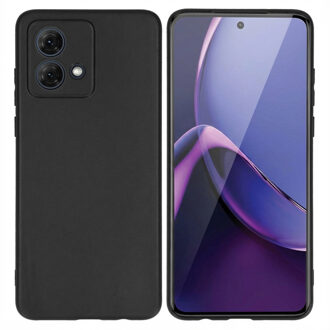 Imoshion Color Backcover voor de Motorola Moto G84 - Zwart