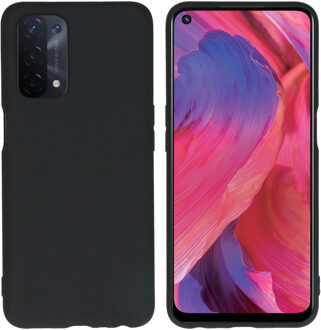 Imoshion Color Backcover voor de Oppo A74 (5G) / A54 (5G) - Zwart