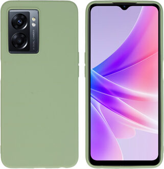 Imoshion Color Backcover voor de Oppo A77 - Olive Green Groen