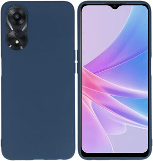 Imoshion Color Backcover voor de Oppo A78 (4G) - Donkerblauw