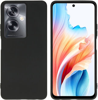 Imoshion Color Backcover voor de Oppo A79 - Zwart