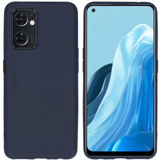 Imoshion Color Backcover voor de Oppo Find X5 Lite 5G - Donkerblauw