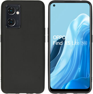 Imoshion Color Backcover voor de Oppo Find X5 Lite 5G - Zwart