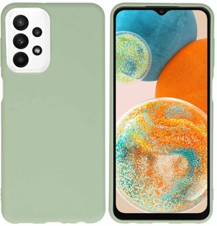 Imoshion Color Backcover voor de Samsung Galaxy A23 (5G) - Olive Green Groen