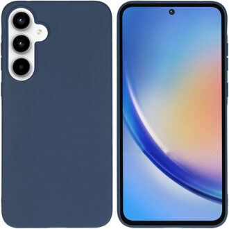 Imoshion Color Backcover voor de Samsung Galaxy A35 - Donkerblauw