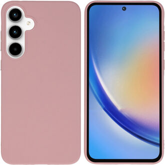 Imoshion Color Backcover voor de Samsung Galaxy A35 - Dusty Pink Roze