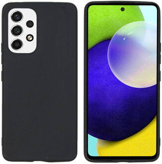 Imoshion Color Backcover voor de Samsung Galaxy A53 - Zwart