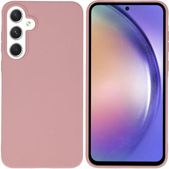 Imoshion Color Backcover voor de Samsung Galaxy A55 - Dusty Pink Roze