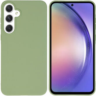 Imoshion Color Backcover voor de Samsung Galaxy A55 - Olive Green Groen