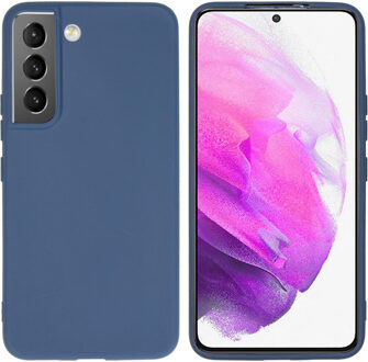 Imoshion Color Backcover voor de Samsung Galaxy S22 - Donkerblauw