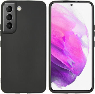Imoshion Color Backcover voor de Samsung Galaxy S22 - Zwart