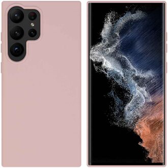 Imoshion Color Backcover voor de Samsung Galaxy S23 Ultra - Dusty Pink Lichtroze
