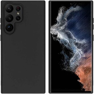Imoshion Color Backcover voor de Samsung Galaxy S23 Ultra - Zwart