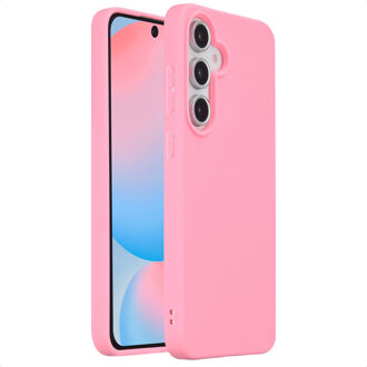 Imoshion Color Backcover voor de Samsung Galaxy S24 FE - Bubblegum Pink Roze