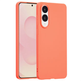 Imoshion Color Backcover voor de Samsung Galaxy S25 Edge - Apricot Crush Orange Oranje