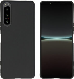 Imoshion Color Backcover voor de Sony Xperia 5 IV - Zwart