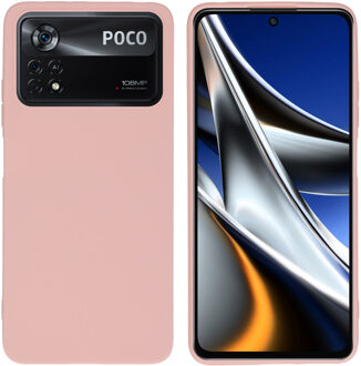 Imoshion Color Backcover voor de Xiaomi Poco X4 Pro 5G - Dusty Pink Lichtroze