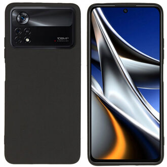 Imoshion Color Backcover voor de Xiaomi Poco X4 Pro 5G - Zwart